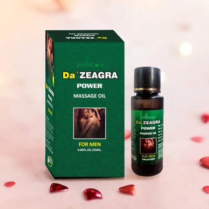 DA ZEAGRA POWER MASSAGE OIL FOR MEN