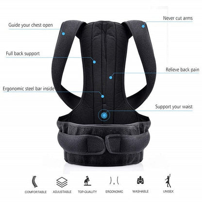 Adjustable Posture Back Belt