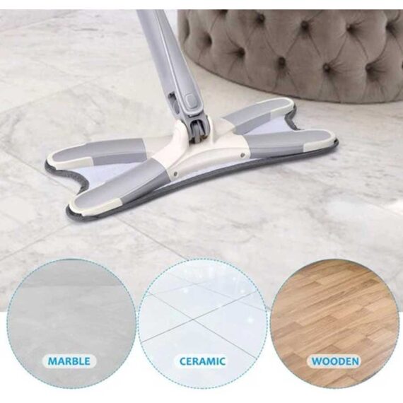 X-Shape Microfiber Mop