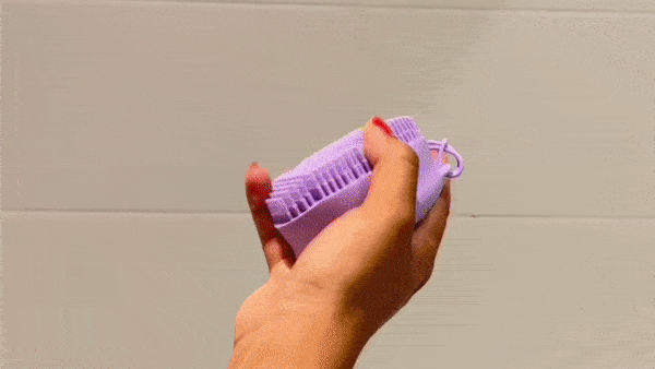 Silicone Brush for Easy Bathing