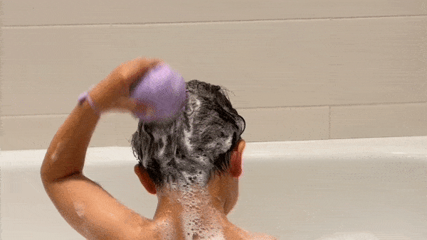 Silicone Brush for Easy Bathing