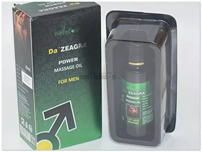 DA ZEAGRA POWER MASSAGE OIL FOR MEN